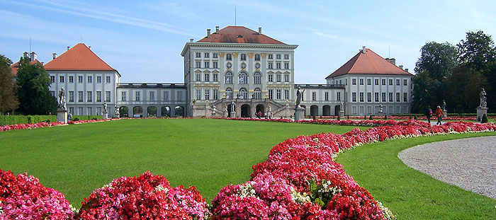 Bild: Schloss Nymphenburg, Parkseite